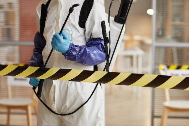 Professional Crime Scene Cleanup technician working in Forestdale, MA